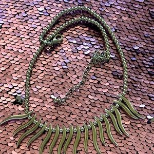 Beautiful silver necklace